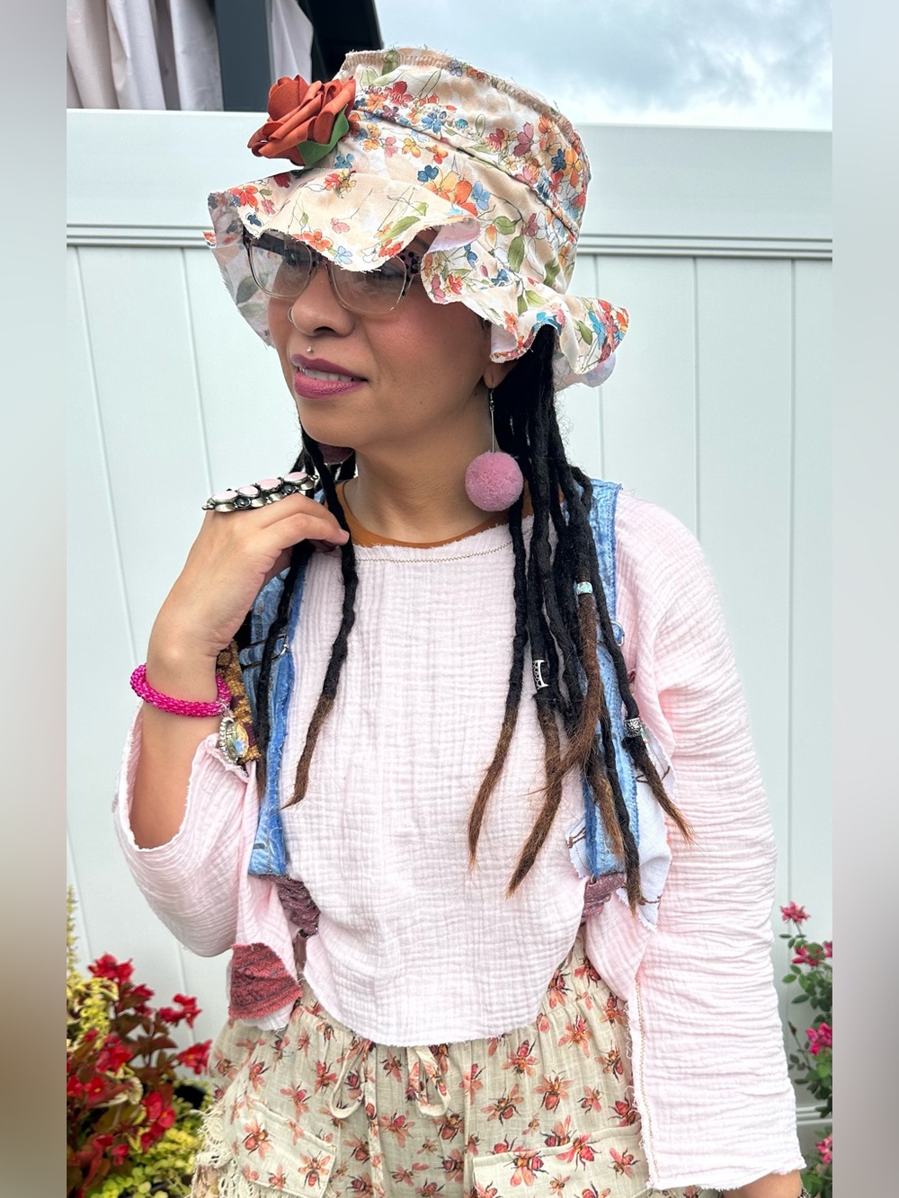 Handmade bucket hat